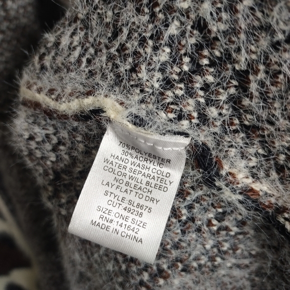 SHE + SKY LEOPARD PRINT CARDIGAN - Picture 10 of 15